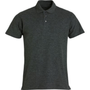 CLIQUE Polo basic Homme Anthracite Chiné 4XL CLIQUE Polo basic Homme Anthracite Chiné 4XL