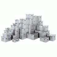 Conteneur aluminium à usage intensif