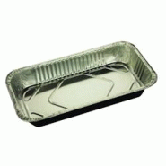 Firplast Barquette Aluminium Bords Rabat 322X262XH40MM 2500CC PG2400RIS X400(8X50) - argenté 08003980878807 Firplast Barquette Aluminium Bords Rabat 322X262XH40MM 2500CC PG2400RIS X400(8X50) - argenté 08003980878807
