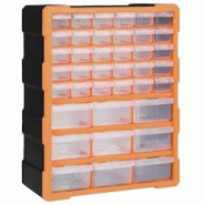 Helloshop26 - Organisateur multi-tiroirs avec 39 tiroirs 47 cm 02_0003253 - 3000107681536 Helloshop26 - Organisateur multi-tiroirs avec 39 tiroirs 47 cm 02_0003253 - 3000107681536