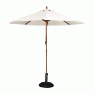 Parasol rond écru 3m | Bolero - CB516