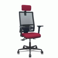 Piqueras y Crespo Silla Bormate asincro malla negra asiento bali granate brazos 2D ruedas 65mm cabecero regulable - rouge multi-matériau 405ASM840B93 Piqueras y Crespo Silla Bormate asincro malla negra asiento bali granate brazos 2D ruedas 65mm cabecero regulable - rouge multi-matériau 405ASM840B93