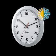 Profil 940 - Horloge analogique extérieure - POE - NTP - Affichage heure-minute - Chiffres noirs - BODET