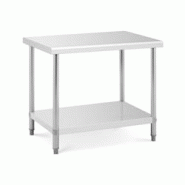 Royal Catering - Royal Catering RCAT100 70NW Table de Travail Inox Table de Travail Inox Professionnel Meuble Barbecue BBQ Plancha PleinAir (100 x - i