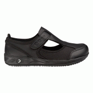 Safety Jogger - Chaussures de travail basses pour femmes ultra-confortables en lycra spécial médical CAMILLE noir O1 Noir Taille 38 - 38 noir matiè