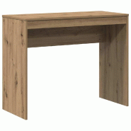 VidaXL Bureau chêne artisanal 90x40x72 cm bois d'ingénierie Modèle Milan Élite - 855833