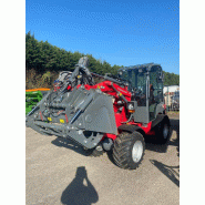 Weidemann 1280 + Pelle à pince Weidemann 1300
