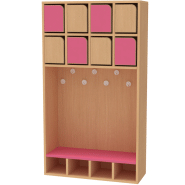 Banc avec casier