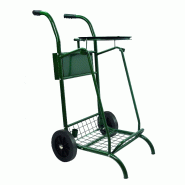 Chariot de voirie sans couvercle roues caoutchouc MOBISAC 110L