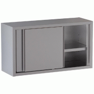 Diamond - Armoire murale, portes coulissantes - réf. PSC180-SM3 - gris AKS-PSC180-SM3