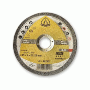 Disque à tronçonner acier/inox Ø125 - ep. 1mm