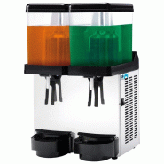 Distributeur de boissons froides 2 bacs monophasé avec 2x12 l - 400... - PEAA0012