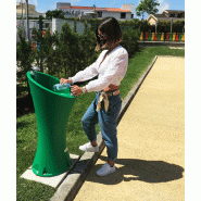 Fontaine Alvium en plastique 2 robinets