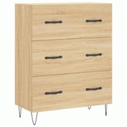 Helloshop26 - Buffet bahut commode armoire meuble de rangement organisateur cuisine salle de séjour salon sonoma 69,5 x 34 x 90 cm 02_0031637 - 30002 Helloshop26 - Buffet bahut commode armoire meuble de rangement organisateur cuisine salle de séjour salon sonoma 69,5 x 34 x 90 cm 02_0031637 - 30002