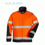 Veste de sécurité haute visibilité antisalissure - coton et polyester - 5 poches - Class 2 - PATROL COVERGUARD_0