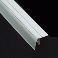 Porte étiquette basculant 40 x 1230 multifonction magnétique - Transparent