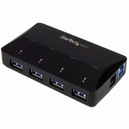 StarTech Hub USB 3.0 à  4 ports plus port dédié à  la charge de