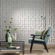 Wallart panneaux muraux 3d tetris 12 pcs ga-wa16 412830