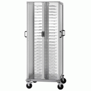 Chariot porte-assiettes neutre, 88x ø 180÷230 mm 750x780x1830 mm - VIRTUS - 0615402206785