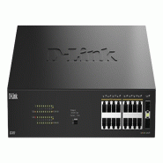 D-Link Switch Gigabit PoE+ DLINK DGS-1018P/E à 18 ports - DGS-1018P/E