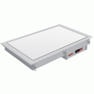 Élément vitrocéramique blanche 5 x gn 1/1 éléments chauffants vitro... - PIN/VCX18-PWT