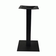 Emh Pied de table bistrot fonte noire H72 cm – base carrée – professionnel CHR - noir fonte BISPIEDH72FONTCARBK