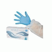 Gants nitrile epais gogrip orange boite 50 t8-9 mercator