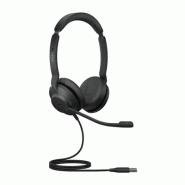 Jabra Evolve2 30 SE Casque Avec fil Arceau Bureau/Centre d'appels USB Type-A Noir