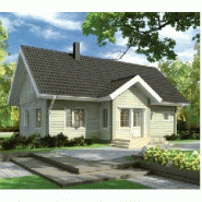 Maison en kit en bois - modèle emma