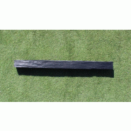 Piquets de schiste 1 ml - 2 bouts sciés - Gris anthracite - 100 cm de long