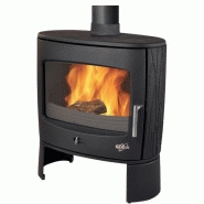 Poêle à bois eclipse anthracite - fonte 8 kw