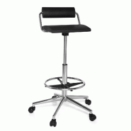 Siège technique / Siège de bureau TOP WORK 28, noir hjh OFFICE - plastique 665170