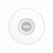 Sirène d'intérieur sans fil Alarme intelligente Plastique blanc 115 x 30 mm YALE - blanc YAL5052847131114