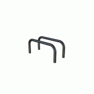 Parallettes basses en acier galvanisé thermolaqué Diamètre 48 mm pour Street Workout Parallettes basses en acier galvanisé thermolaqué Diamètre 48 mm pour Street Workout