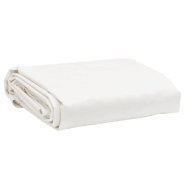 Vidaxl bâche blanc 1x2,5 m 650 g/m² 156066