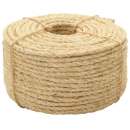 Vidaxl corde 100 % en sisal 6 mm 100 m 144791