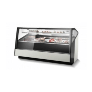 Vitrine à crèmes glacées froid ventilé pour chr, traiteurs, boulangeries, pâtisseries, marchands de glace et snacks -  stratos gelato isa