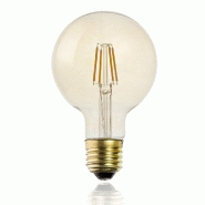 Ampoule LED ambre droit G95 E27
