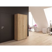 Armoire haute portes battantes garance l100xh203 cm