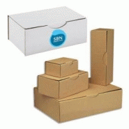 Boîtes postales carton blanche ou marron personnalisables Boîtes postales carton blanche ou marron personnalisables