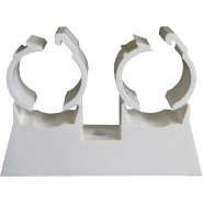 Collier blanc tub-ring double 20mm pour tubes multicouches boîte de 50 - ING FIXATIONS - a315230 - 646208_0