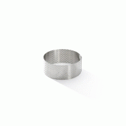 DE BUYER - cercle perfore inox bord droit  h 3.5 ø8.5 - inox 10-309800