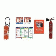 Kit de sécurité idéal pour les types de magasin de ventes inférieur à 200 m² - alma-incendie