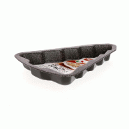 Décoration de sapin de Noël Mamù, antiadhésive, en aluminium, 7 couches, sans PFOA, résistante aux rayures, 37 x 27 cm - argenté HAPSTFOLXXXX4030H5