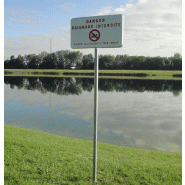 Panneau Baignade Interdite