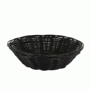 PROLINEA Plastic noir ronde 23x6.5cm lot de 20 - noir plastique polypropylène COY-49962
