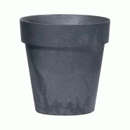 Prosperplast - Pot CUBE BETON EFFECT 0,6 L - 11x11x9,7 cm, anthracite - gris plastique polypropylène ZA3131