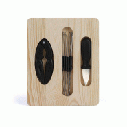 Set à crustacés Livoo  - Contient 1 pince, 6 curettes, 1 couteau à huîtres et crustacés modèle MEC128 - 3701123993497