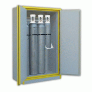 Armoire ANTI-FEU 30 MN haute 2 portes pour bouteilles de gaz - NF-EN 14470-04/2006 et EN 1363-06/2000 - Capacité 4 bouteilles B50