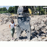 Broyeur rotatif FP - VTNEurope - Série FP pour démolition et recyclage